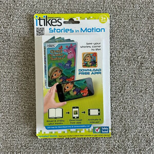 NEW iTikes Little Tikes Stories In Motion Crazy Color‎ Safari Board Book